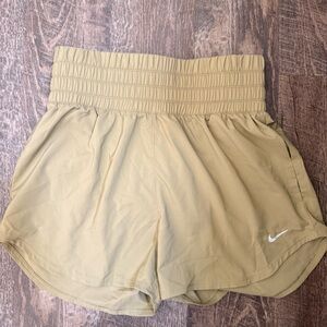 Nike Women's Khaki Athletic Shorts